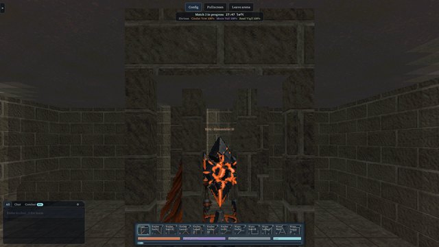 The Cinder Vow Keystone shard bursting apart in an orange flash.