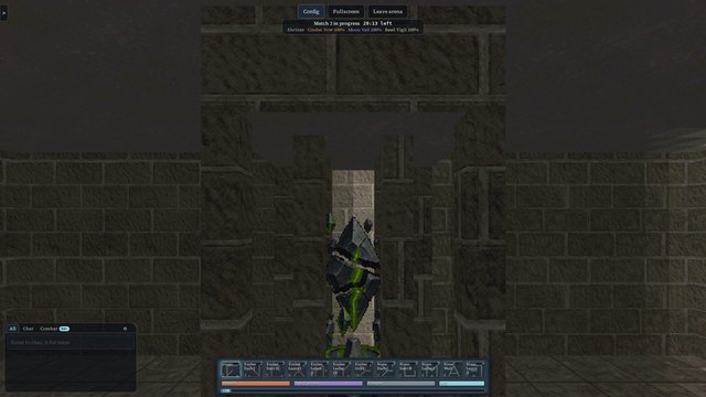 The Reed Vigil Keystone shard, cracked, with a dim green glow.